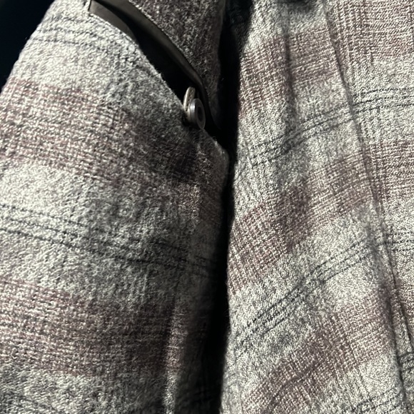 Missani Le Collezioni. Mens brown leather jacket. Size 2x - Picture 7 of 13